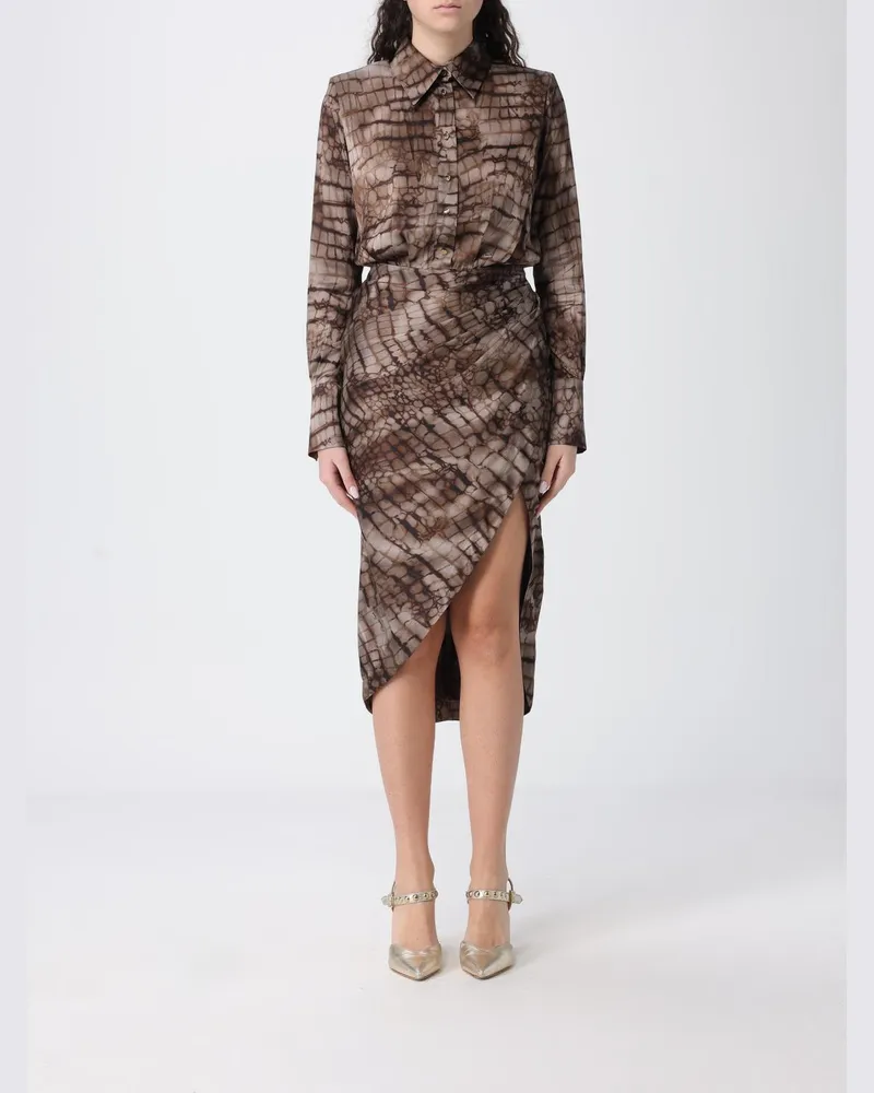 Elisabetta Franchi Kleid damen Braun