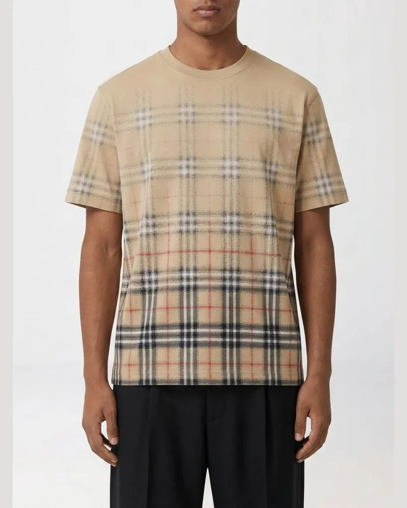 Burberry T-shirt herren Sand
