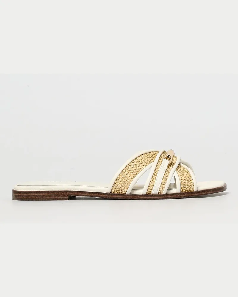 Twin-Set Flache sandalen damen Yellow