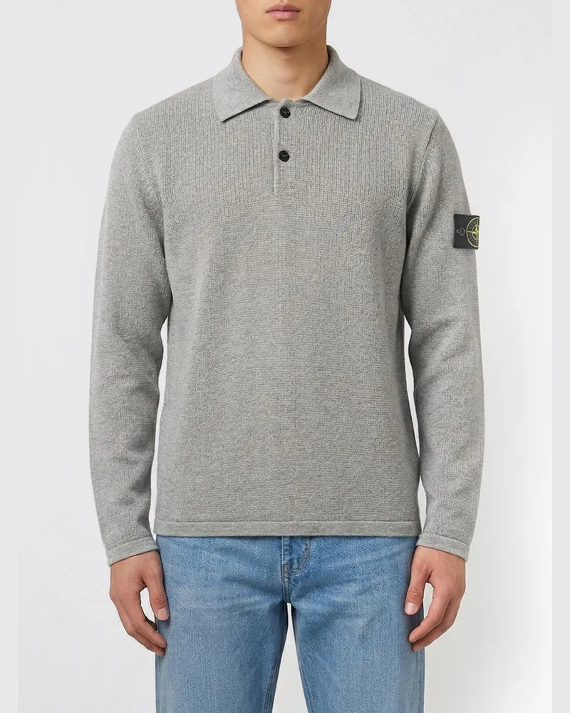 Stone Island Polo herren Grau