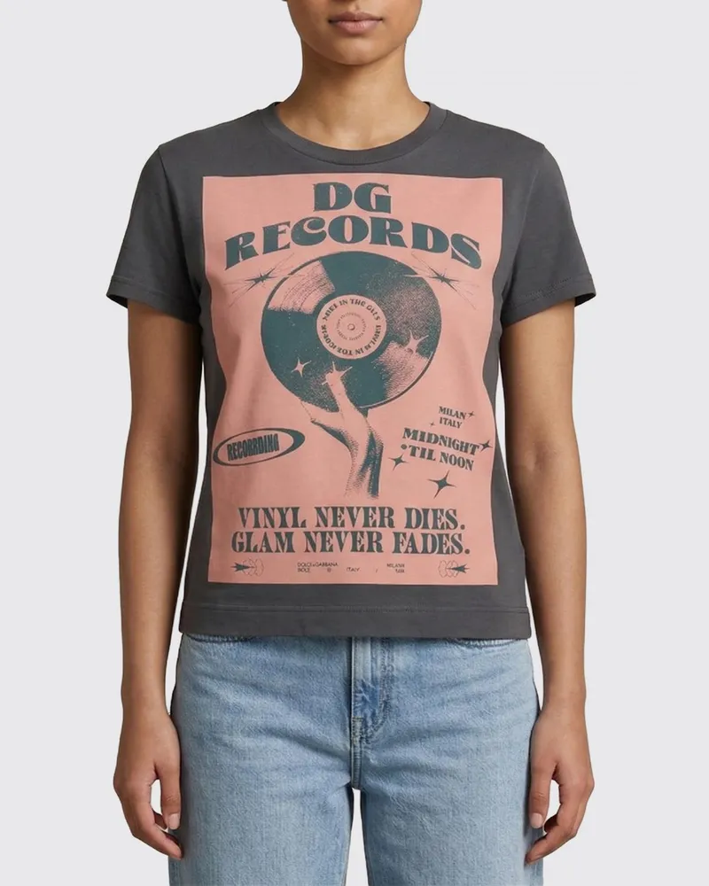 Dolce & Gabbana T-shirt damen Dolce & Gabbana Grau