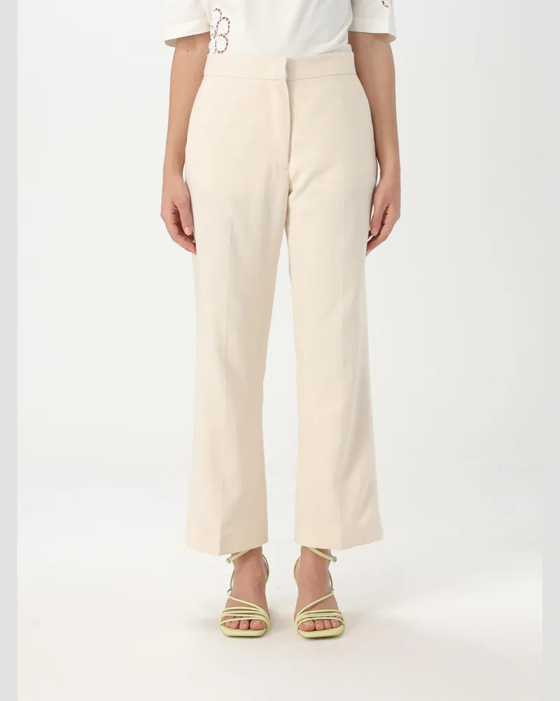 MSGM Hose damen Ivory