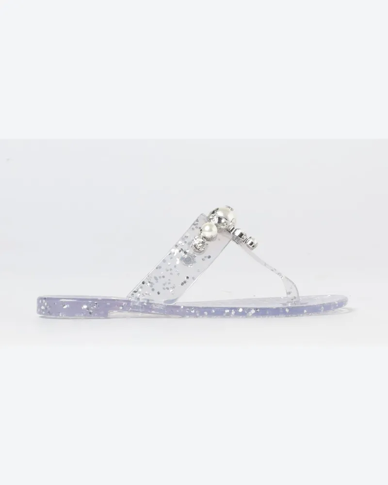 Casadei Flache sandalen damen Silber