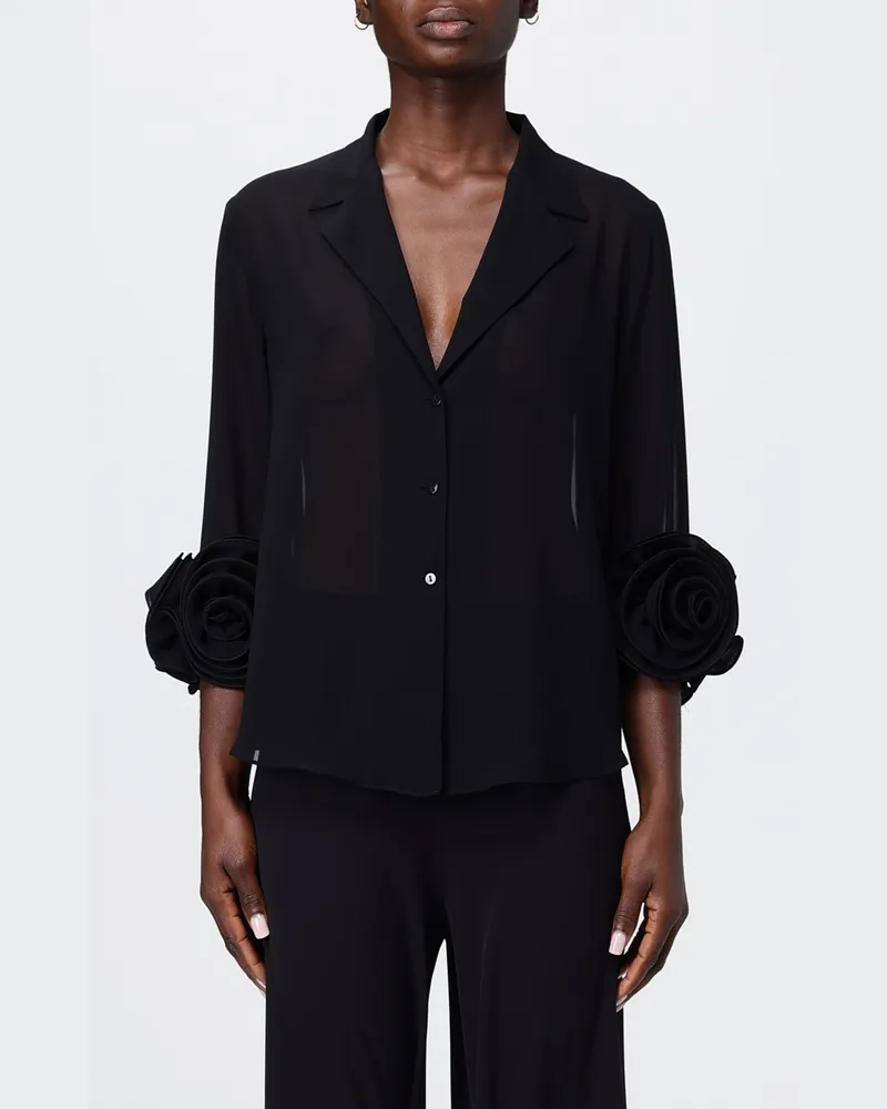 Hanita Hemdbluse damen Schwarz