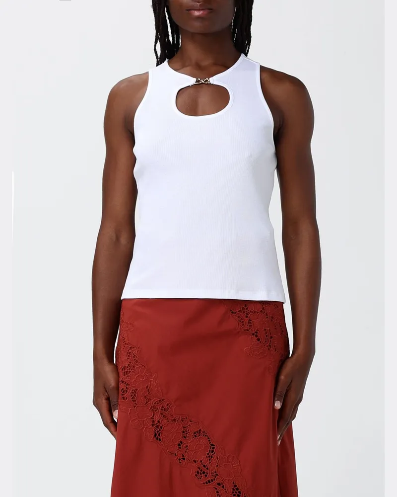 Twin-Set Top damen Weiß