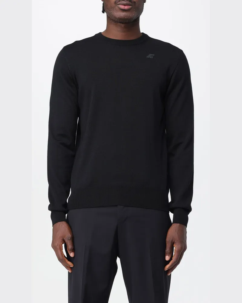 K-Way Pullover herren Schwarz