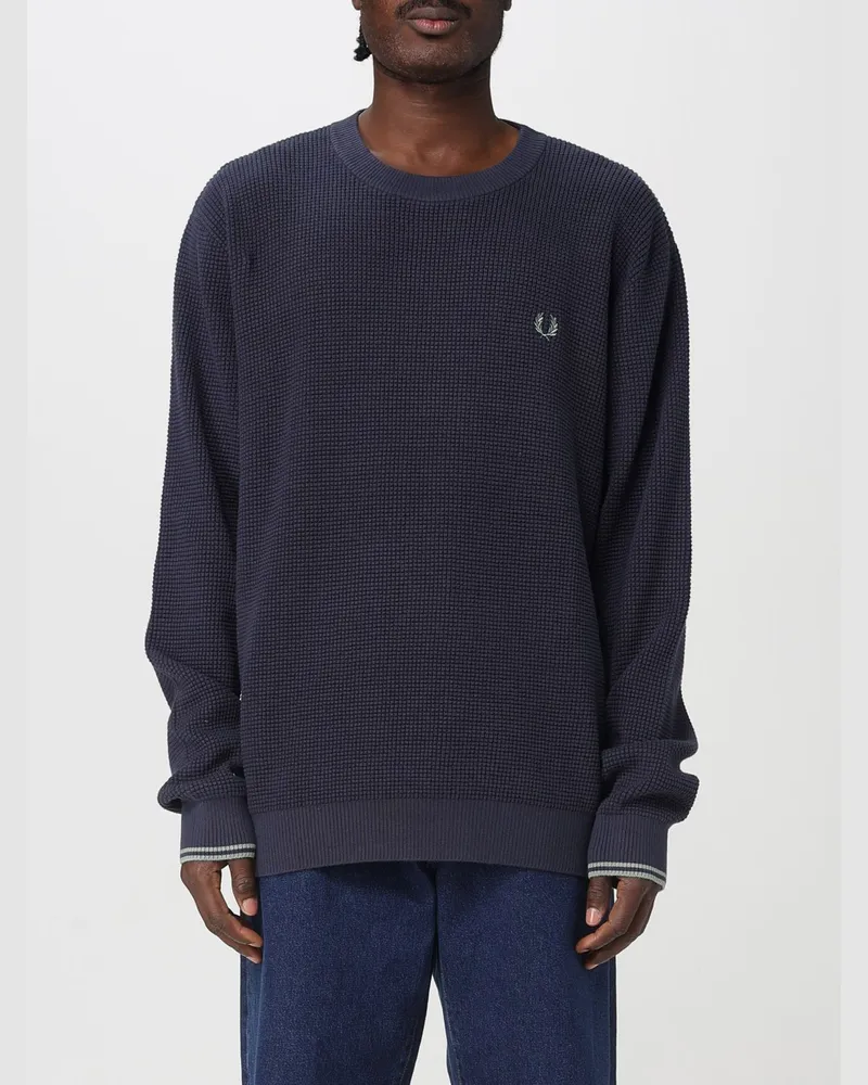 Fred Perry Pullover herren Blau