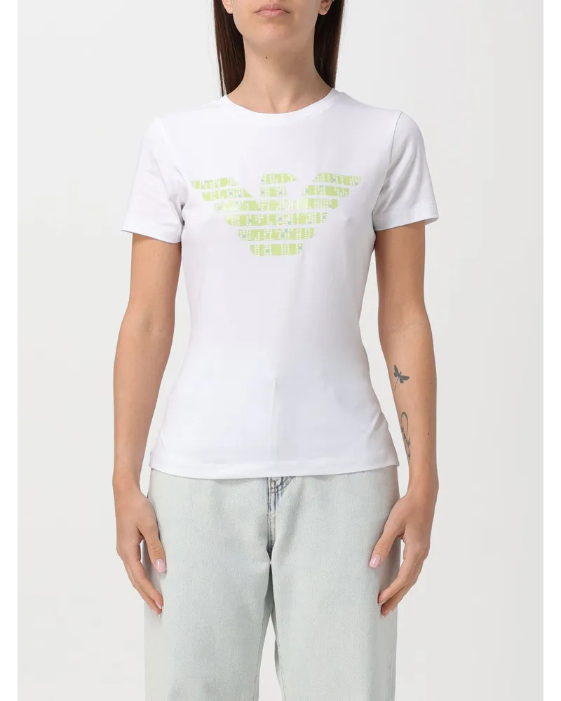 Emporio Armani T-shirt damen Weiß