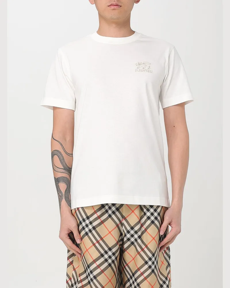 Burberry T-shirt herren Weiß