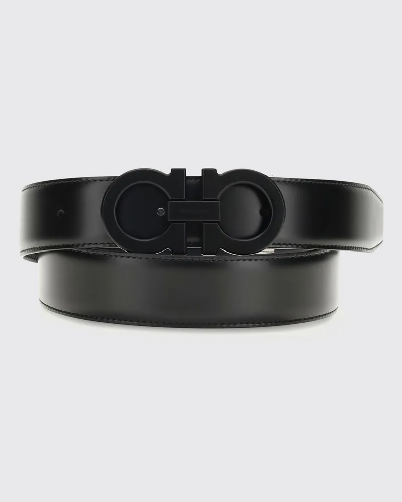 Ferragamo Gürtel herren Schwarz