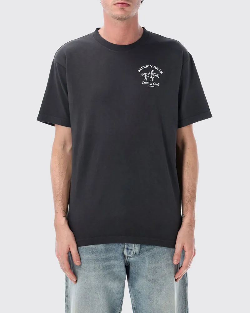 SPORTY & RICH T-shirt herren Sporty & Rich Schwarz