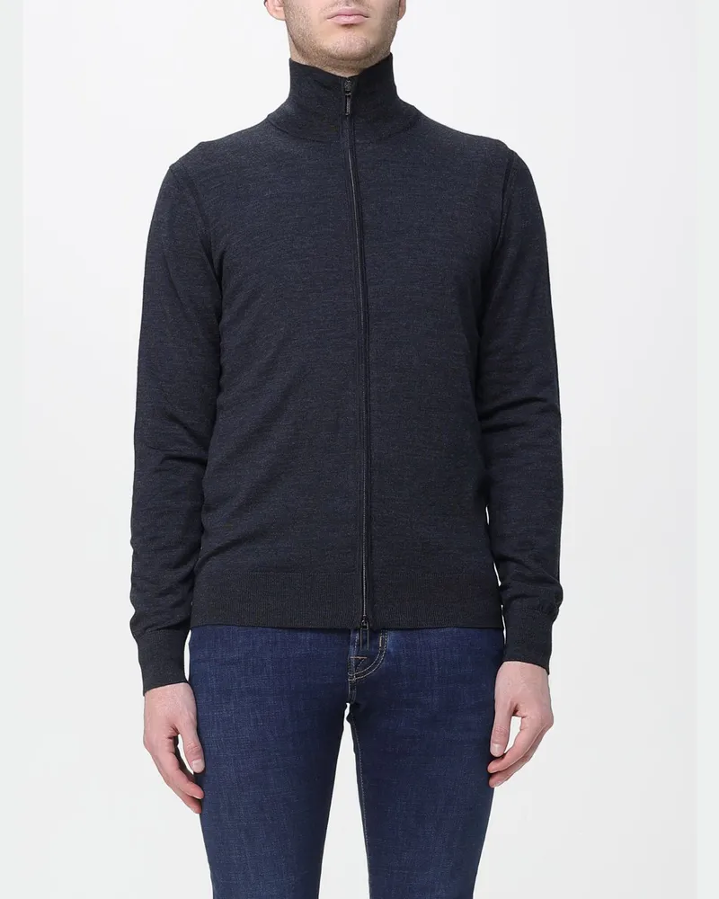 Paolo Pecora Milano Pullover herren Grau