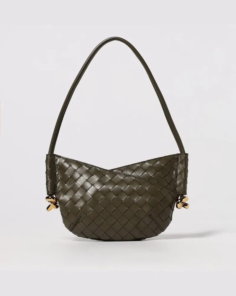 Bottega Veneta Schultertasche damen Olive
