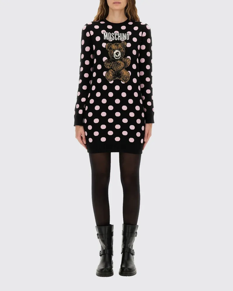 Moschino Kleider damen Schwarz