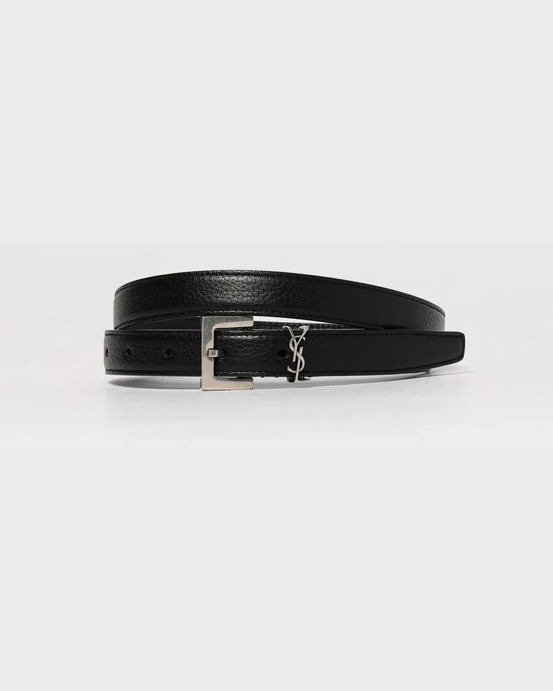 Saint Laurent Grtel herren Schwarz