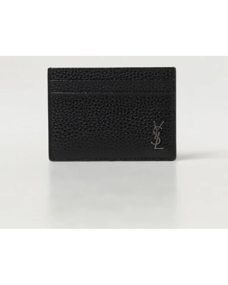 Saint Laurent Portmonnaie herren Schwarz