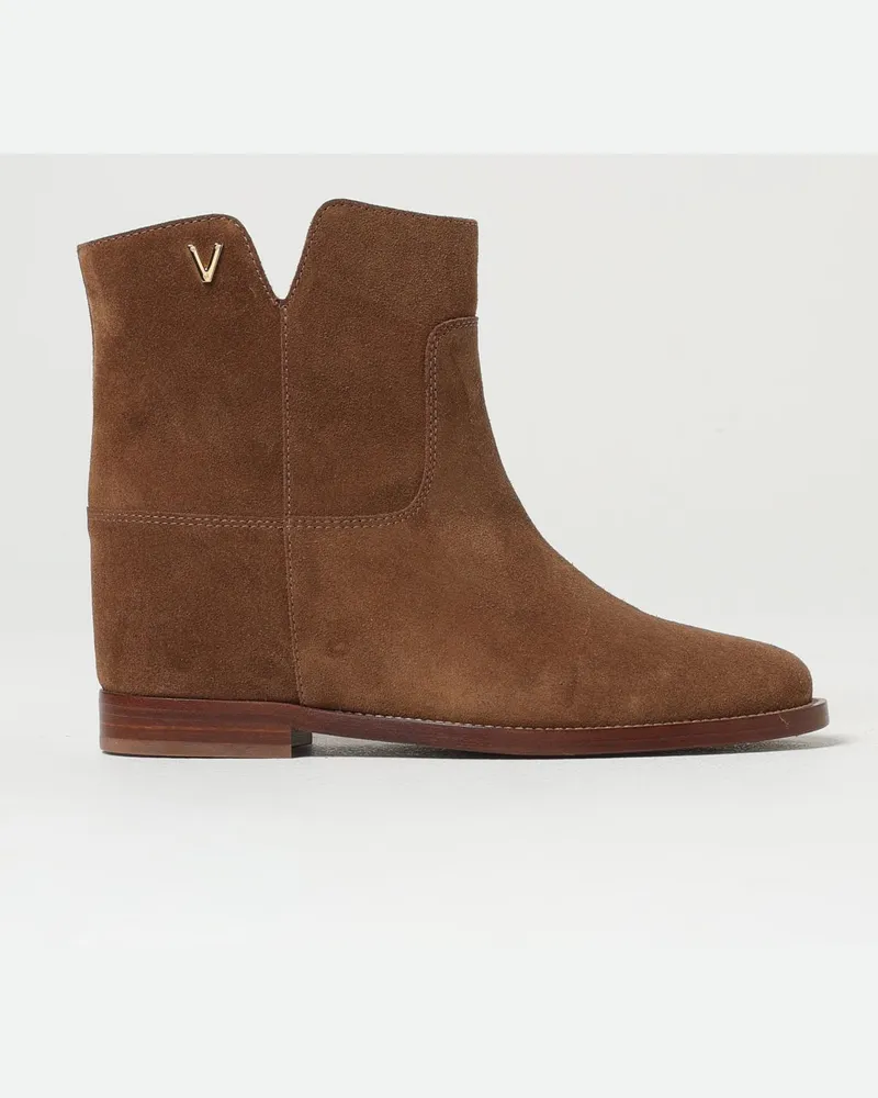 Via Roma 15 Schuhe damen Mahagoni