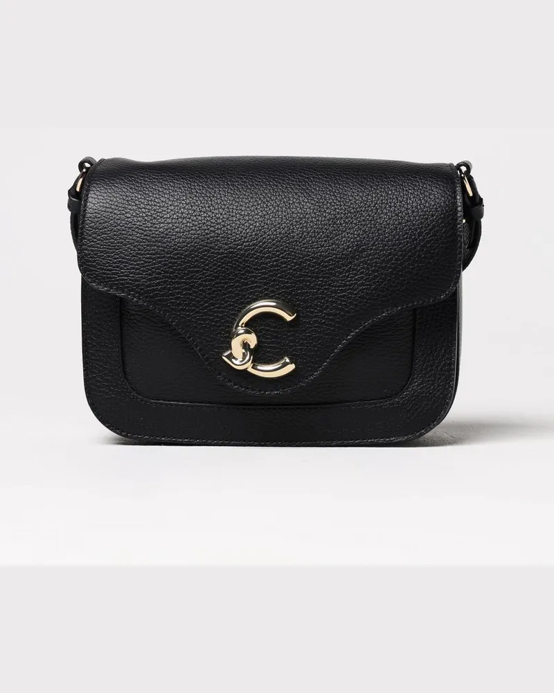 Coccinelle Schultertasche damen Schwarz