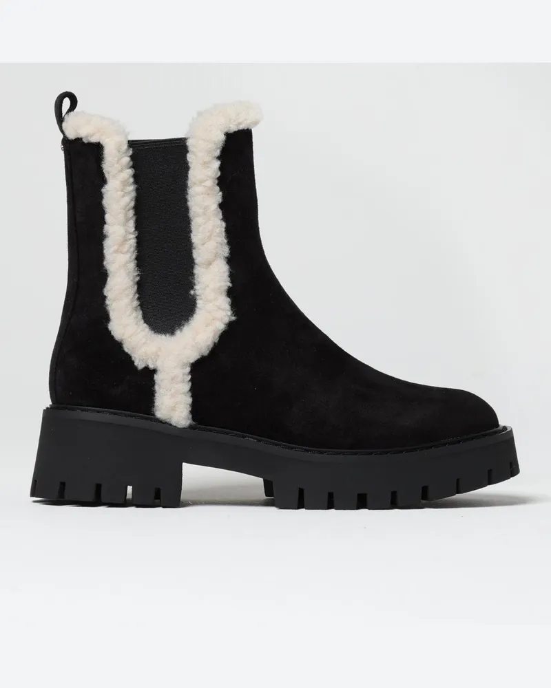 Michael Kors Flache stiefeletten damen Schwarz