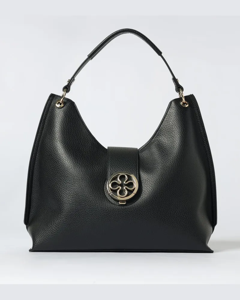 V°73 Schultertasche damen Schwarz