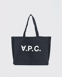 A.P.C. Handtasche Blau