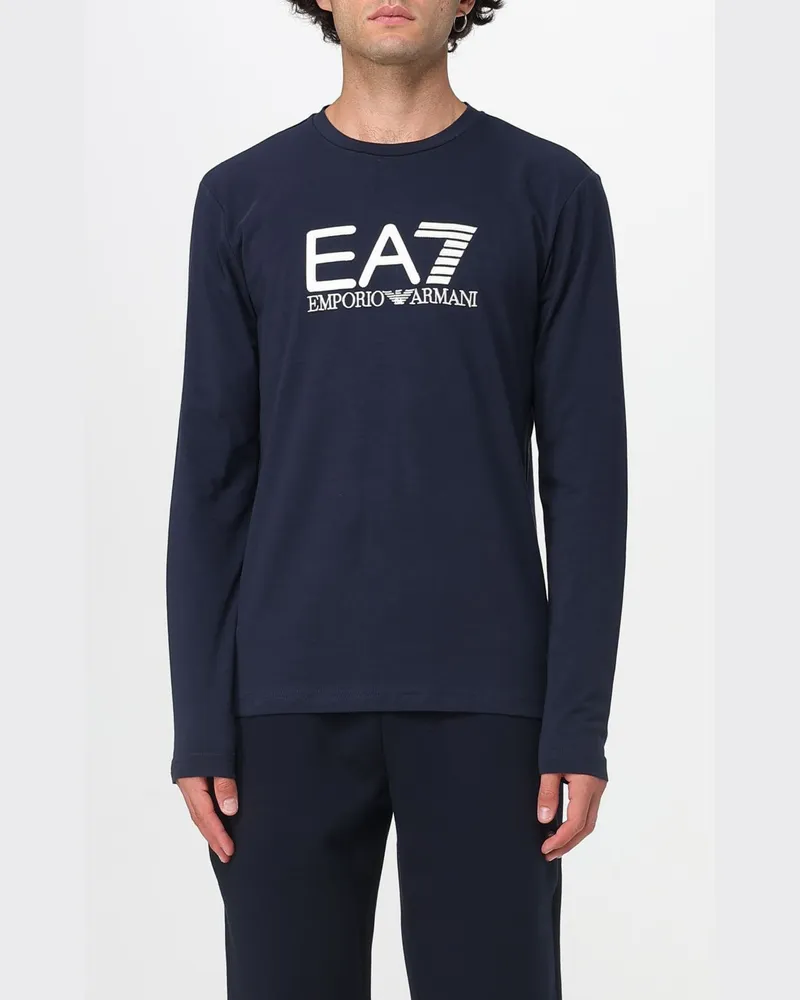 EA7 T-shirt herren Blau