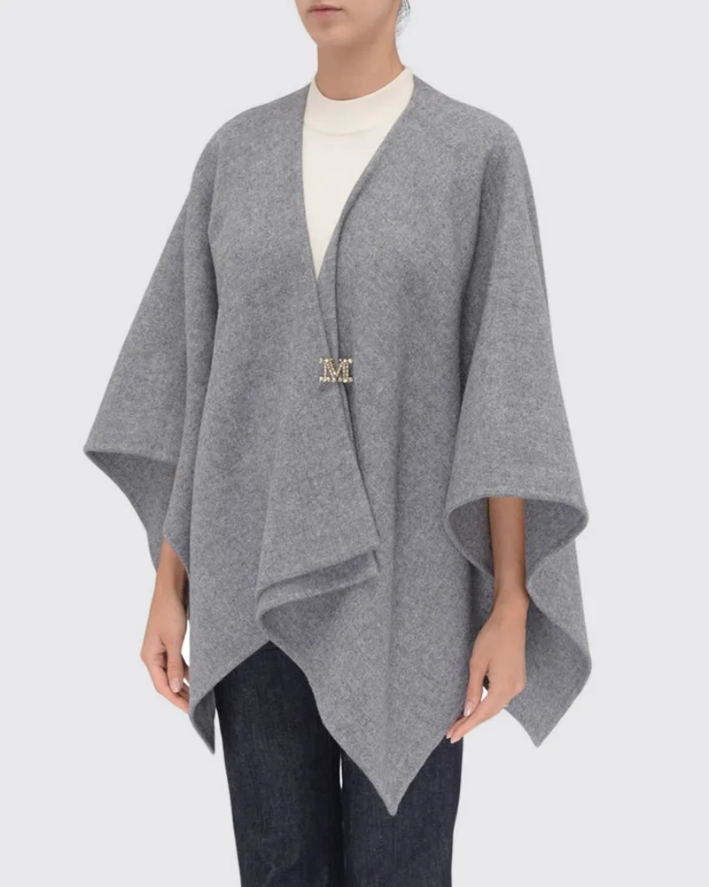 Max Mara Seidentuch damen Grau