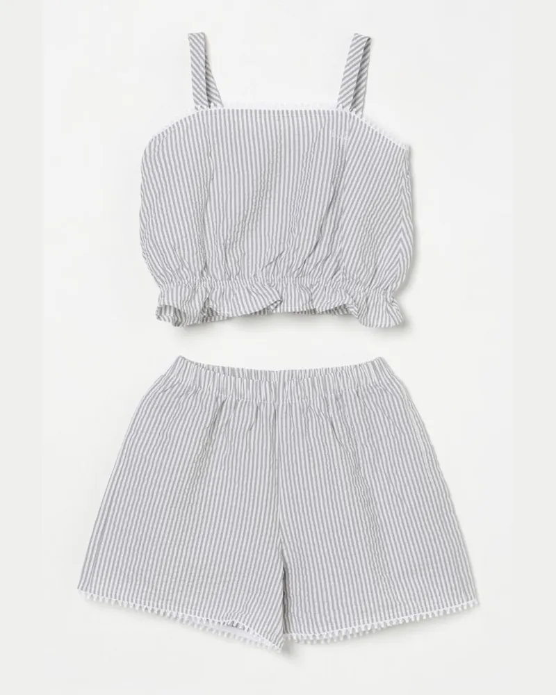 Il Gufo Kleid kinder Grau