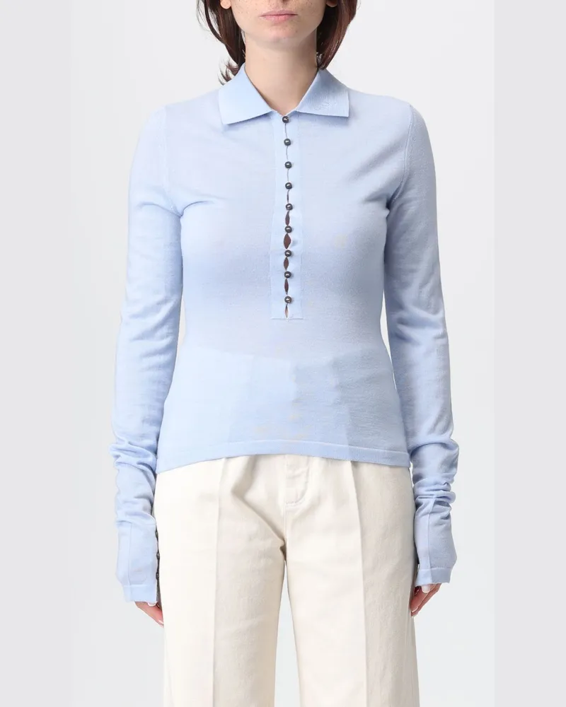 Jacquemus Polo damen Hellblau