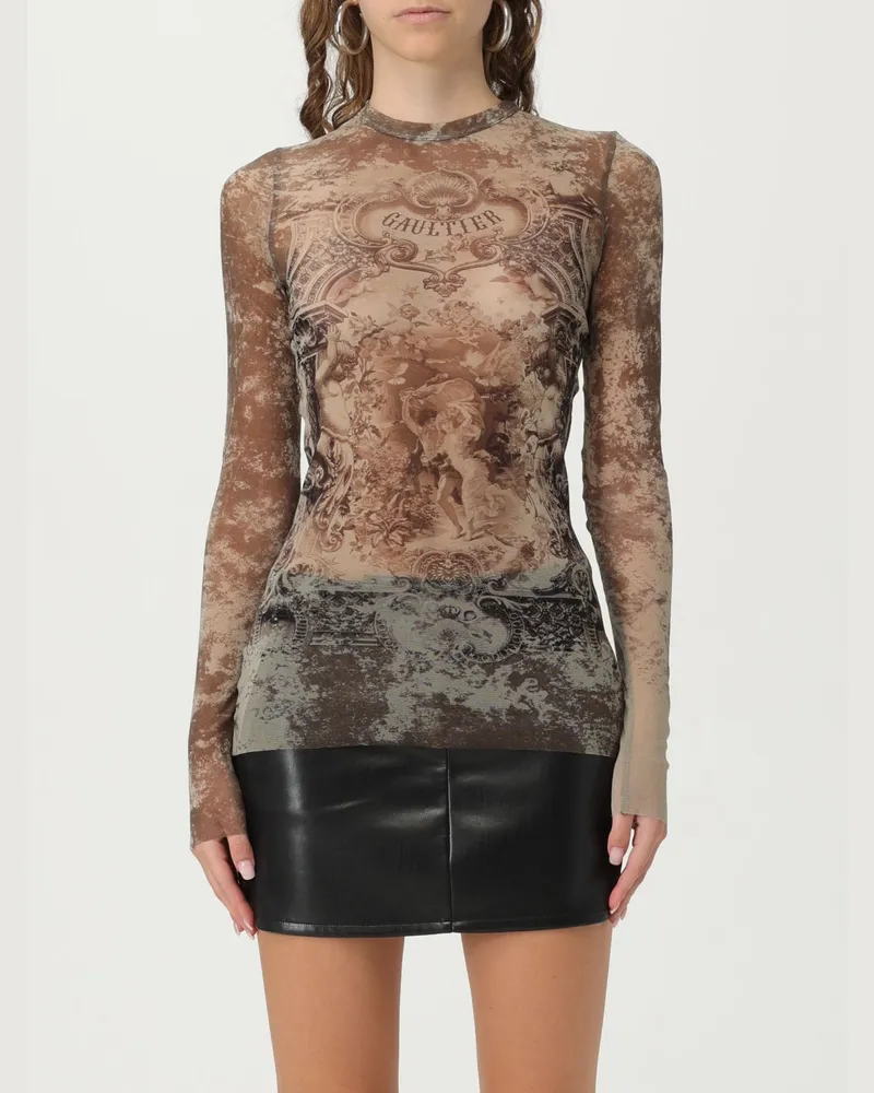 Jean Paul Gaultier T-shirt damen Beige