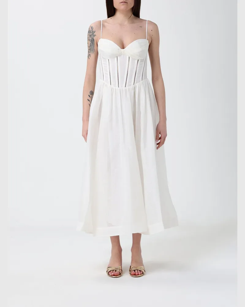 Zimmermann Kleid damen Weiß