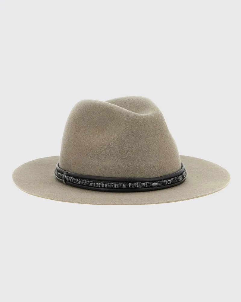 Brunello Cucinelli Hut damen Grau