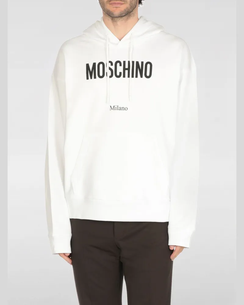 Moschino Pullover herren Weiß