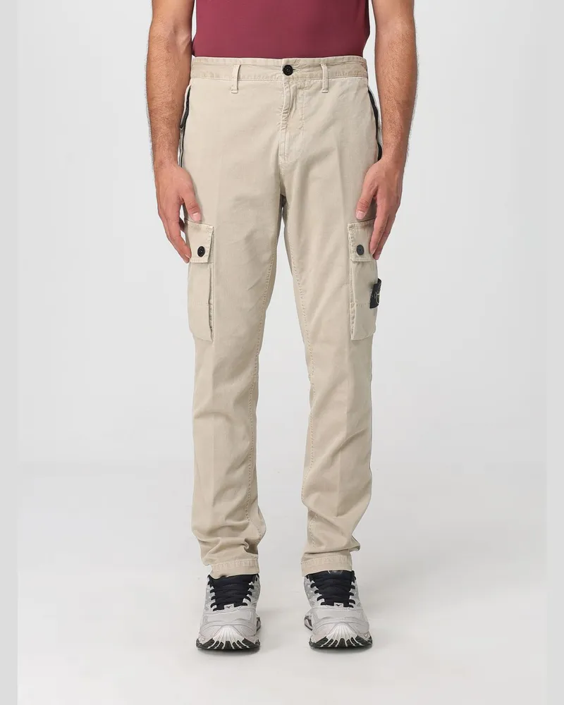 Stone Island Hose herren Beige