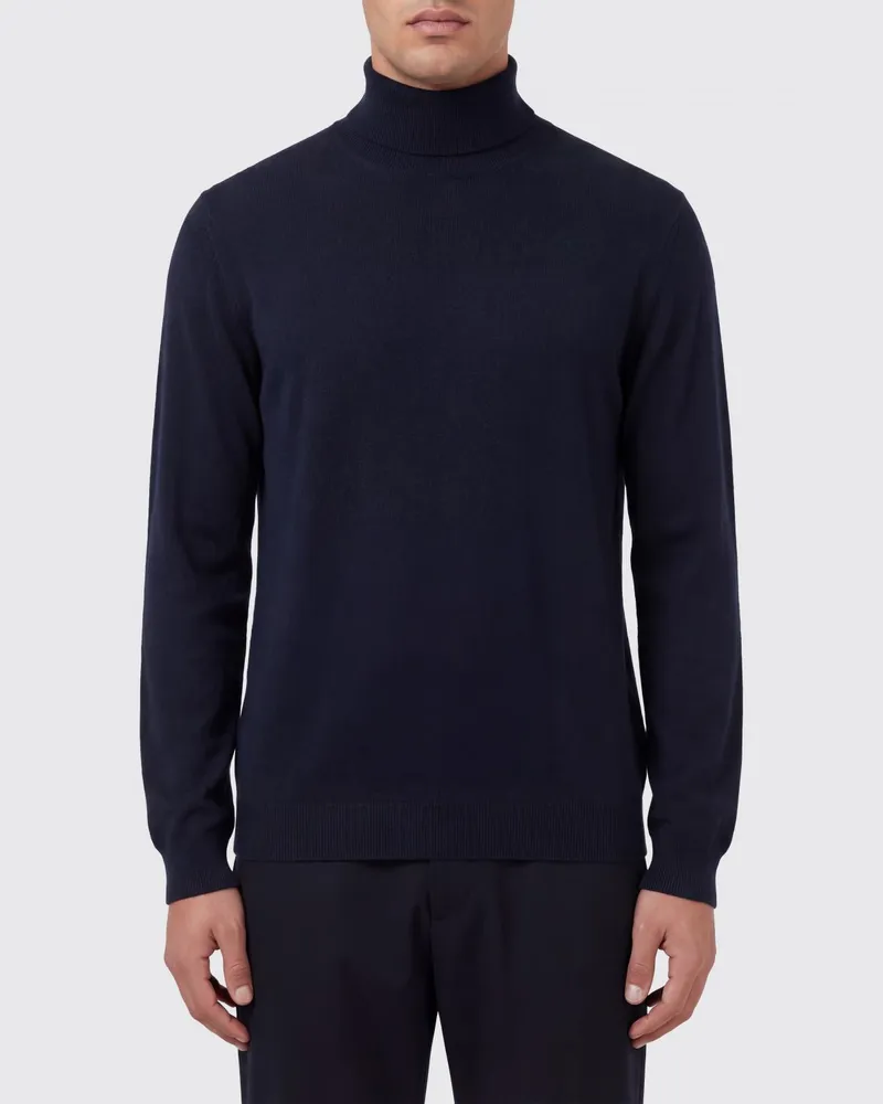 Loro Piana Kaschmir-Rollkragenpullover Blau