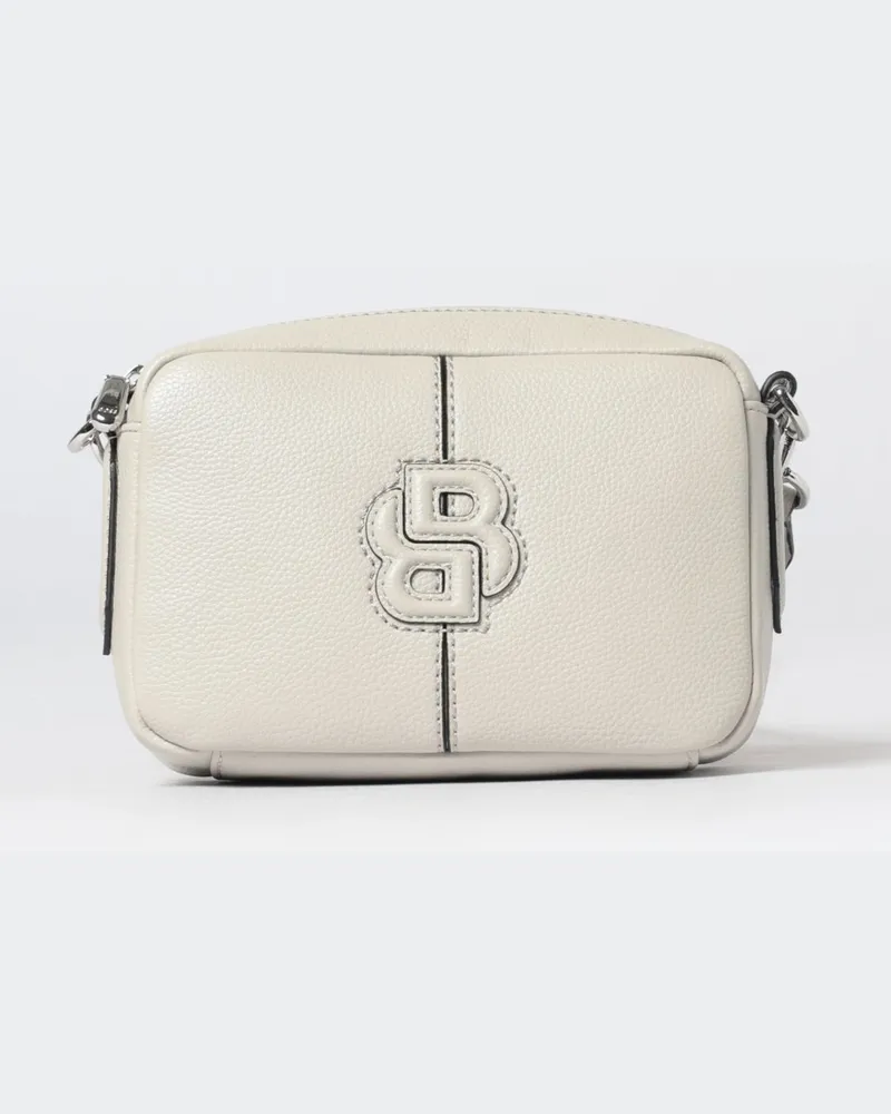HUGO BOSS Tasche aus genarbtem Kunstleder Perle