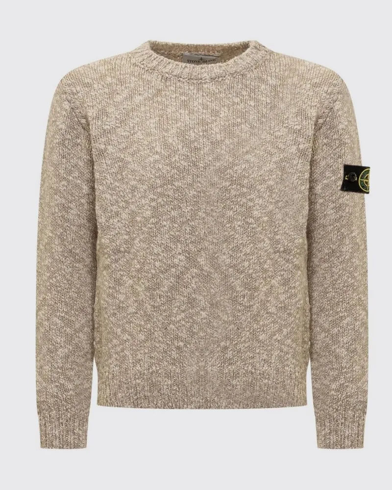 Stone Island Pullover kinder Ecru
