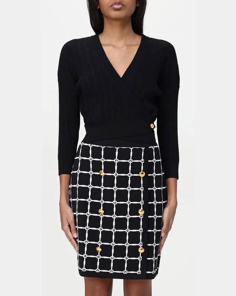 Elisabetta Franchi Pullover damen Schwarz