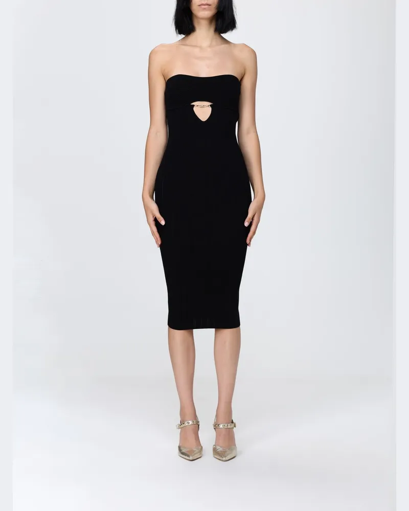 Elisabetta Franchi Kleider damen Schwarz
