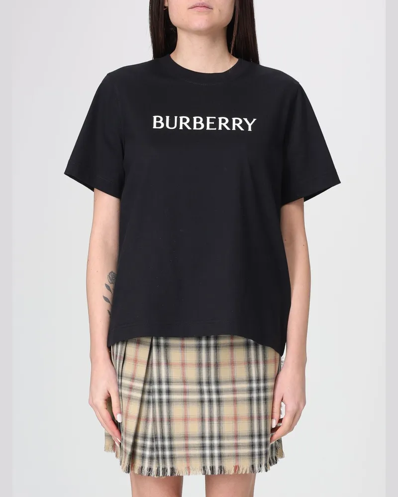Burberry T-shirt damen Schwarz