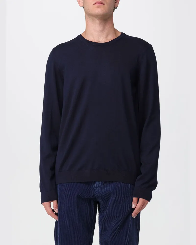 HUGO BOSS Pullover herren Blau