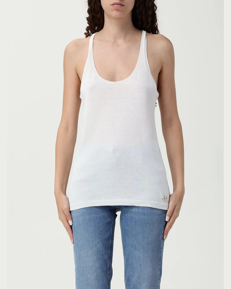 Twin-Set Top damen Weiß