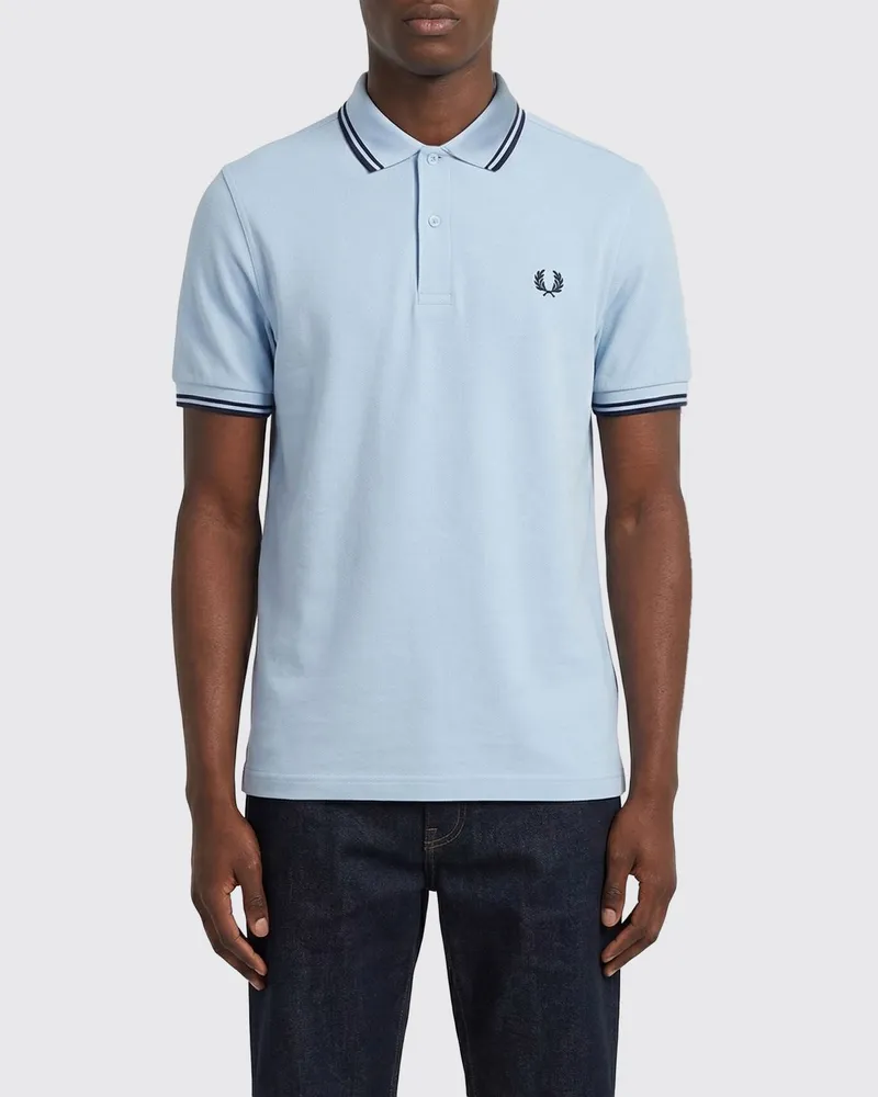 Fred Perry Polo herren Blau