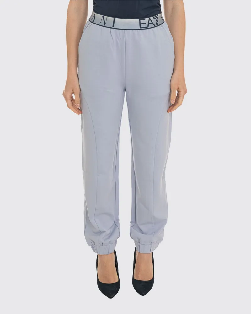 EA7 Hose damen Hellblau