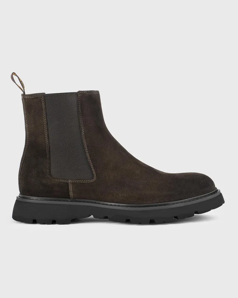 Doucal´s Ankle Boots aus Wildleder Earth
