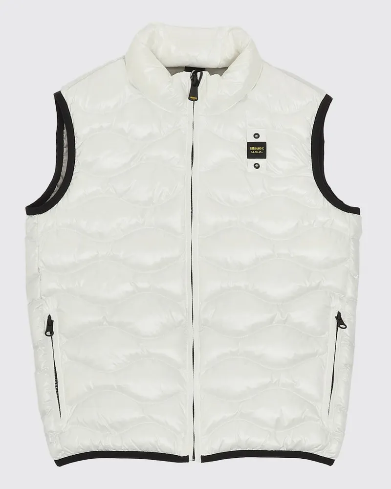 Blauer Weste kinder Weiß