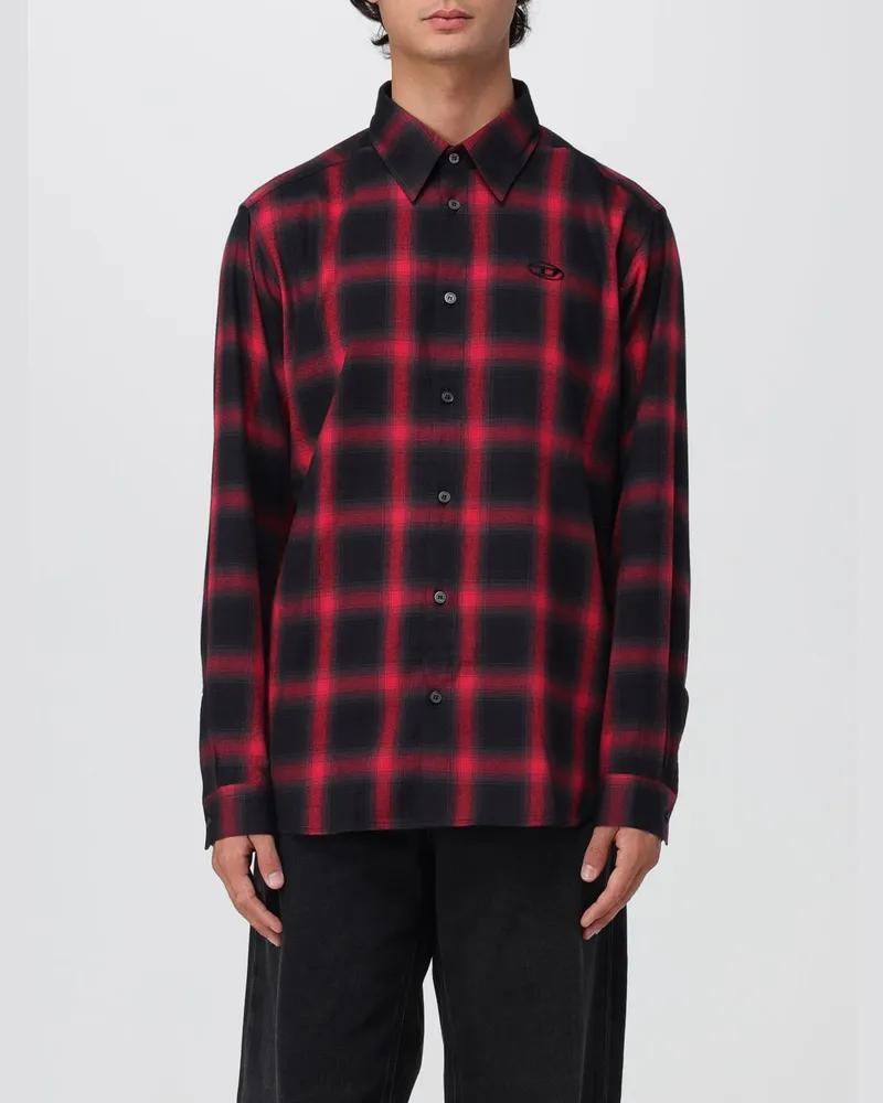 Diesel T-shirt herren Rot