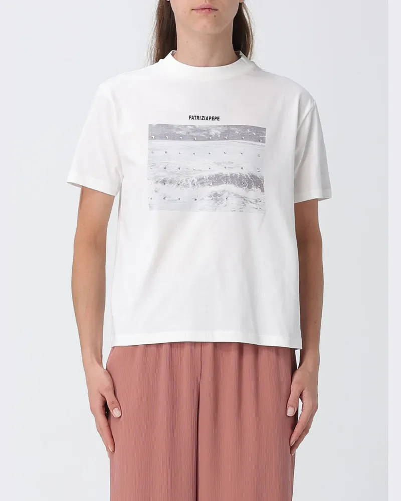 Patrizia Pepe T-shirt damen Weiß