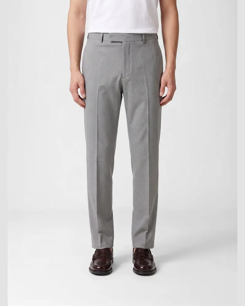 Jil Sander Maßgeschneiderte Hose aus Schurwolle Grau