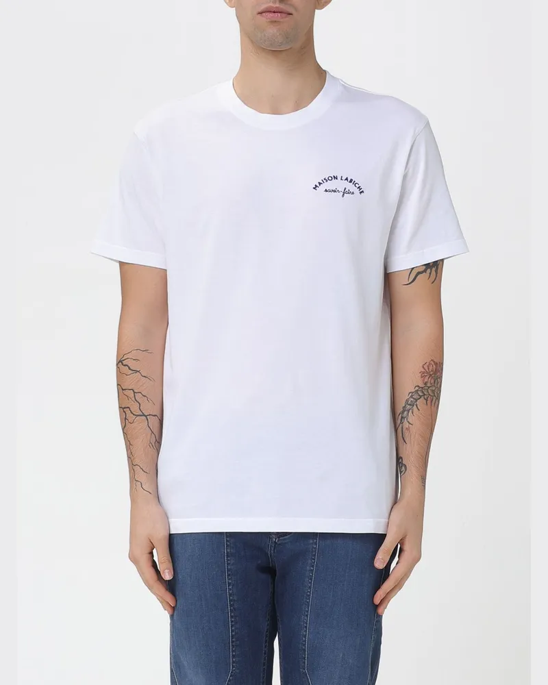 Maison Labiche T-shirt herren Weiß